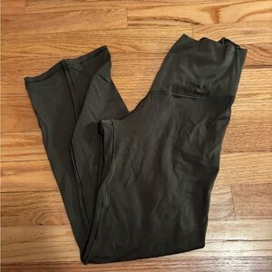 Olive Green Women's leggings AERIE